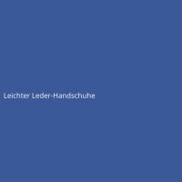 Leichter Leder-Handschuhe
