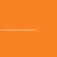Geschmeidige Baumwolle-Tastatur