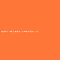 Geschmeidige Baumwolle-Tastatur