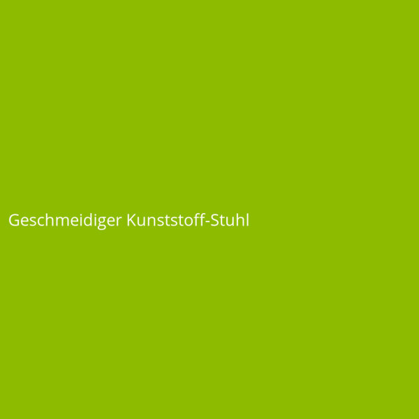 Geschmeidiger Kunststoff-Stuhl