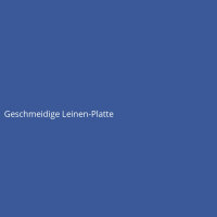 Geschmeidige Leinen-Platte