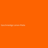 Geschmeidige Leinen-Platte