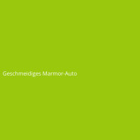 Geschmeidiges Marmor-Auto