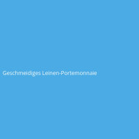 Geschmeidiges Leinen-Portemonnaie