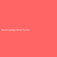 Geschmeidige Wolle-Tasche