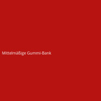 Mittelm&auml;&szlig;ige Gummi-Bank